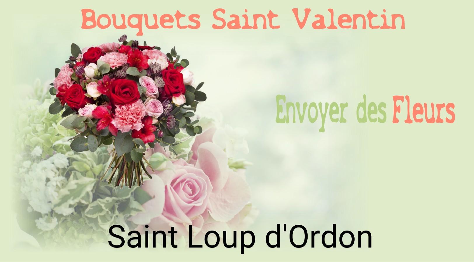 Roses de Saint-Valentin livrées à Saint-Loup-d'Ordon